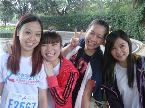 圖7:後勤同事也不遺餘力。