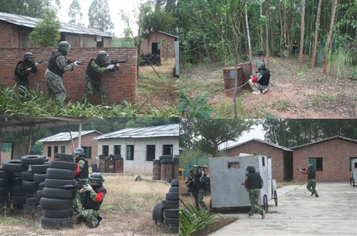 圖8:大家認真“作戰”，實踐Work “Heart”， play “Heart”精神。