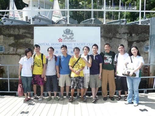 圖3:抵達香港遊艇會熨波洲訓練中心