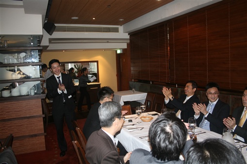 圖6:新任會長鄭成德(Eddie)致辭