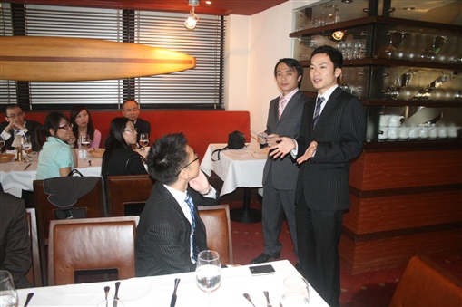 圖10:本屆會長及副會長向精英會同事報告今屆精英會全年大計